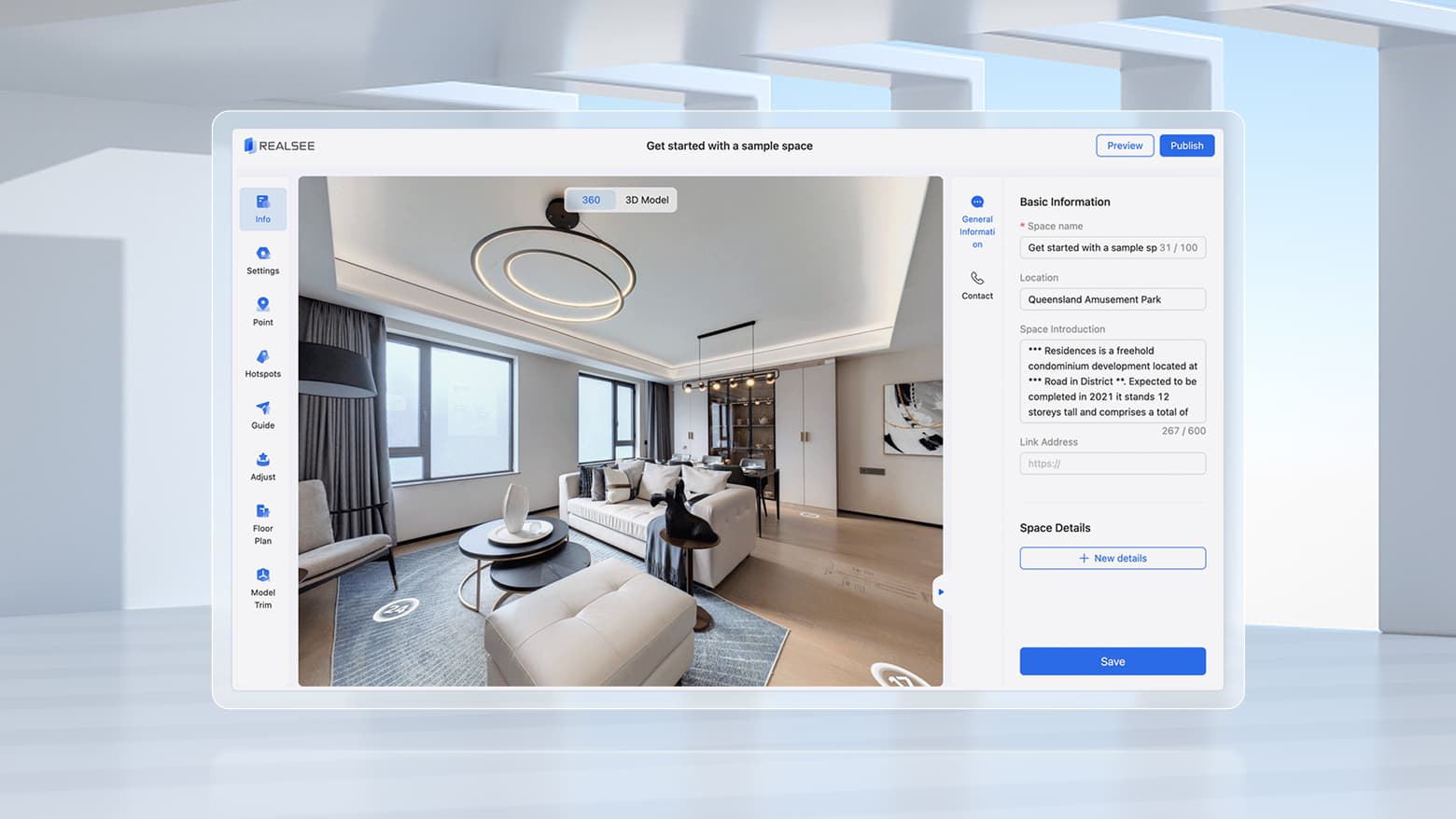 All-in-One 3D Tour Editor