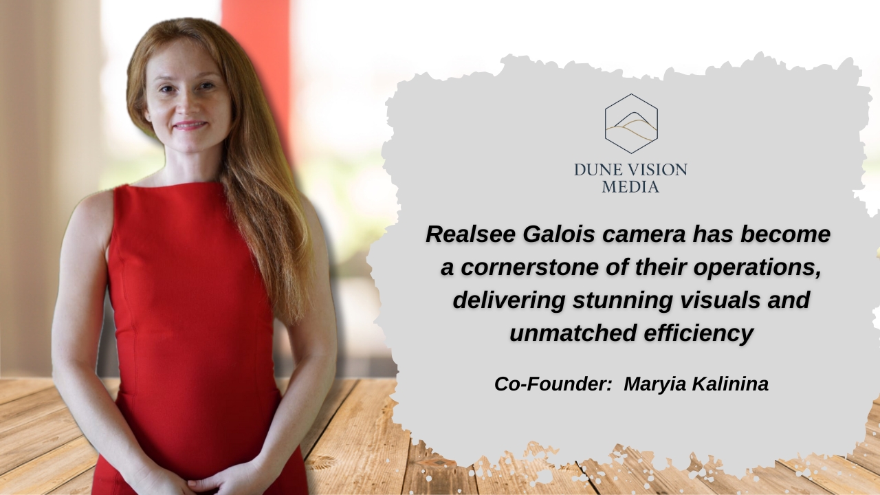 Dune Vision’s Maryia Kalinina Creates Immersive 3D Tours with Realsee Galois