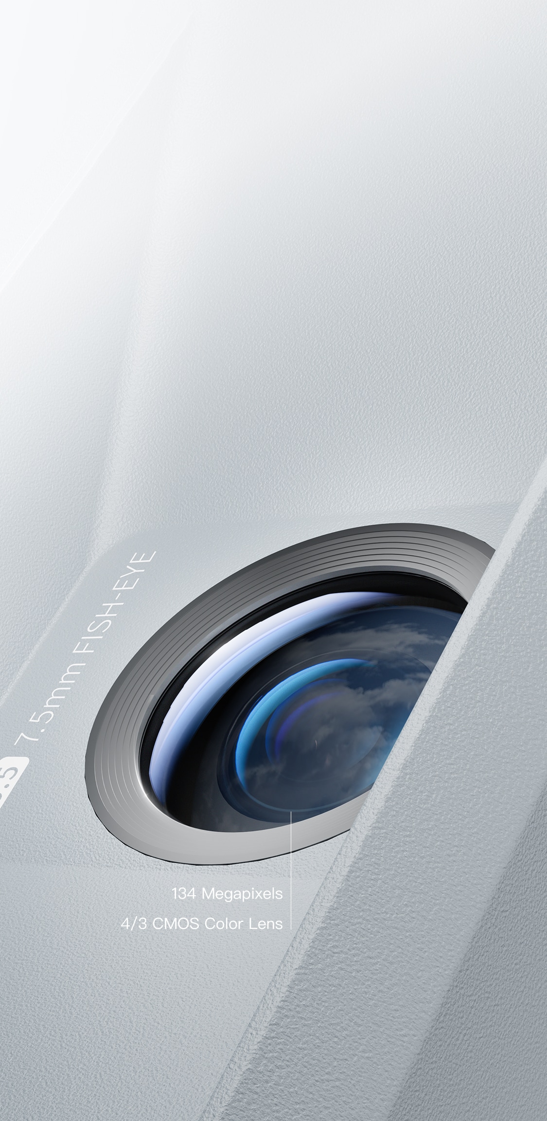 High Image Quality with 134 Million Pixels