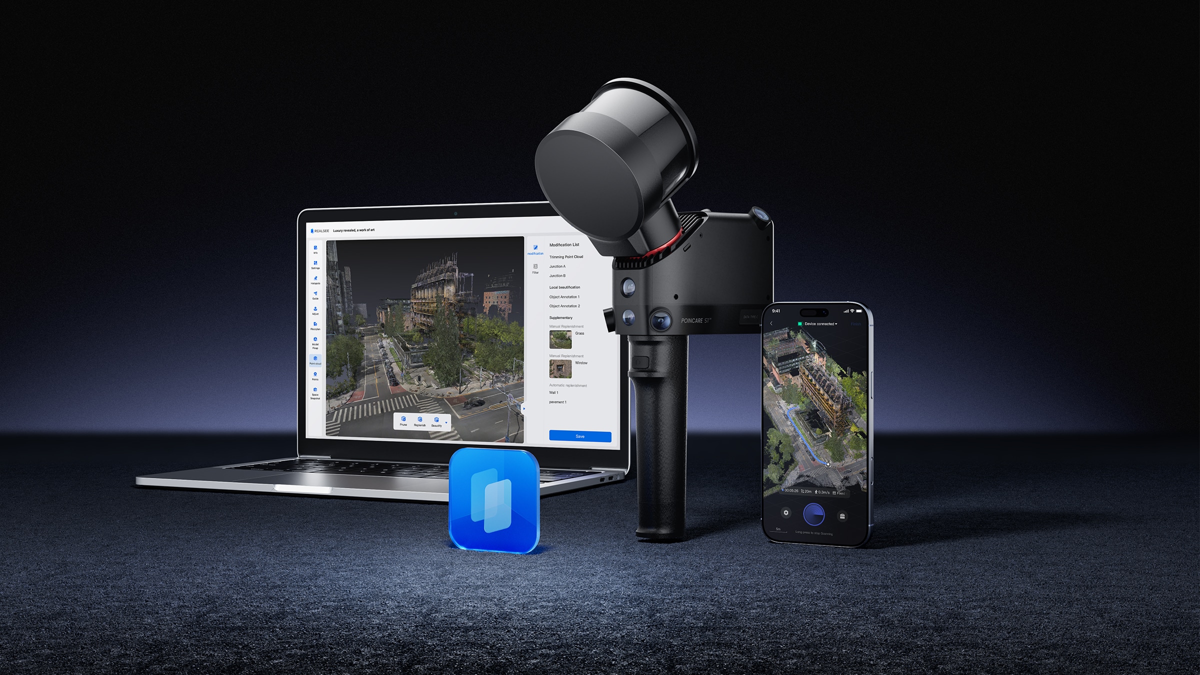 App-Connected Real-Time Control