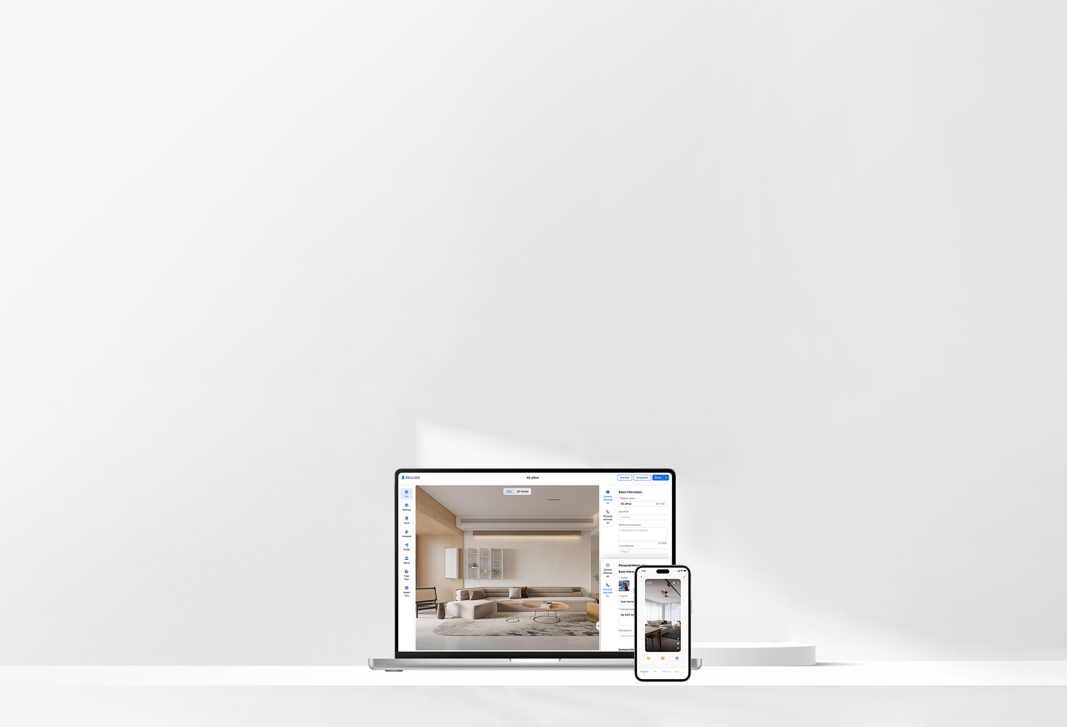 All-In-One 3D Tour Editor